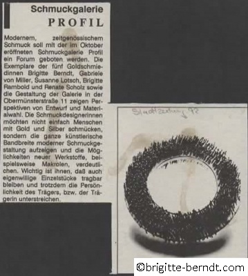 Stadtzeitung Oktober 1992