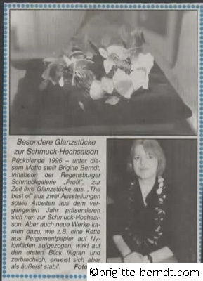 Ausstellung Jahresende Wochenblatt Dezember 1996